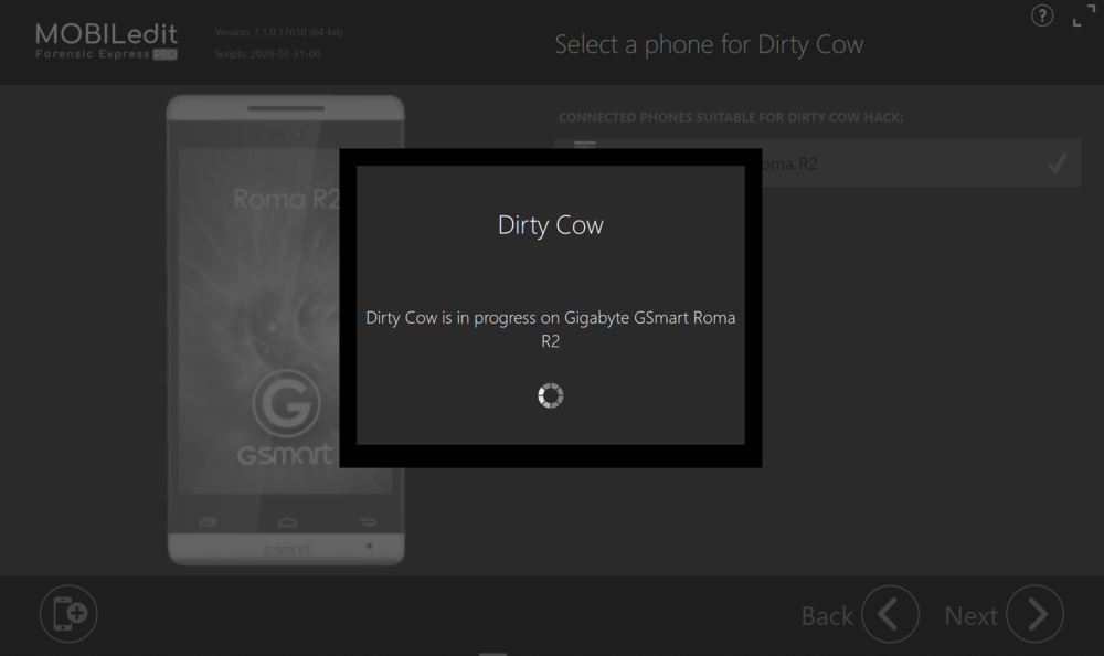 MOBILedit dirty cow hack.png