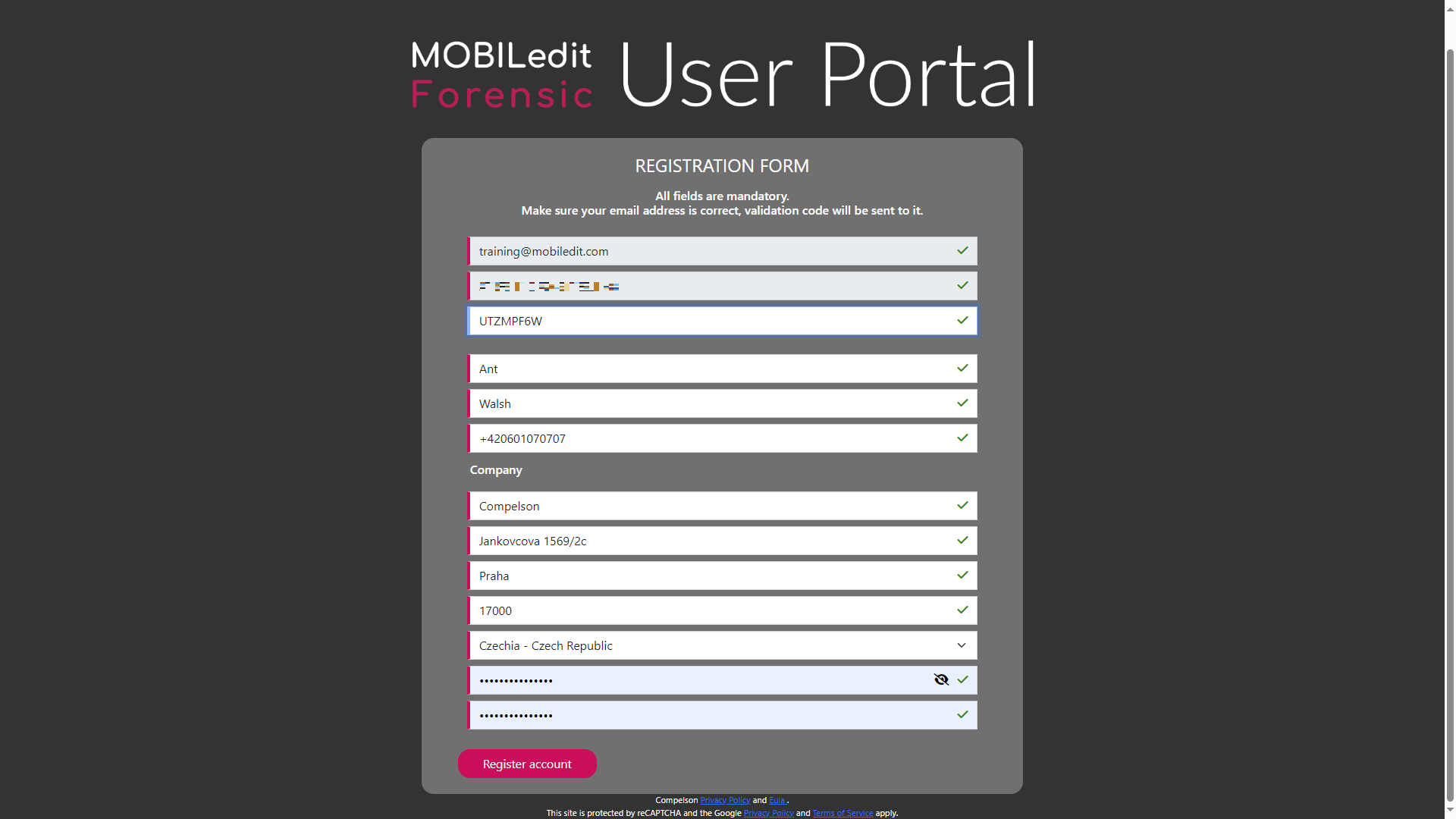 MOBILedit Forensic User Portal_registration.PNG