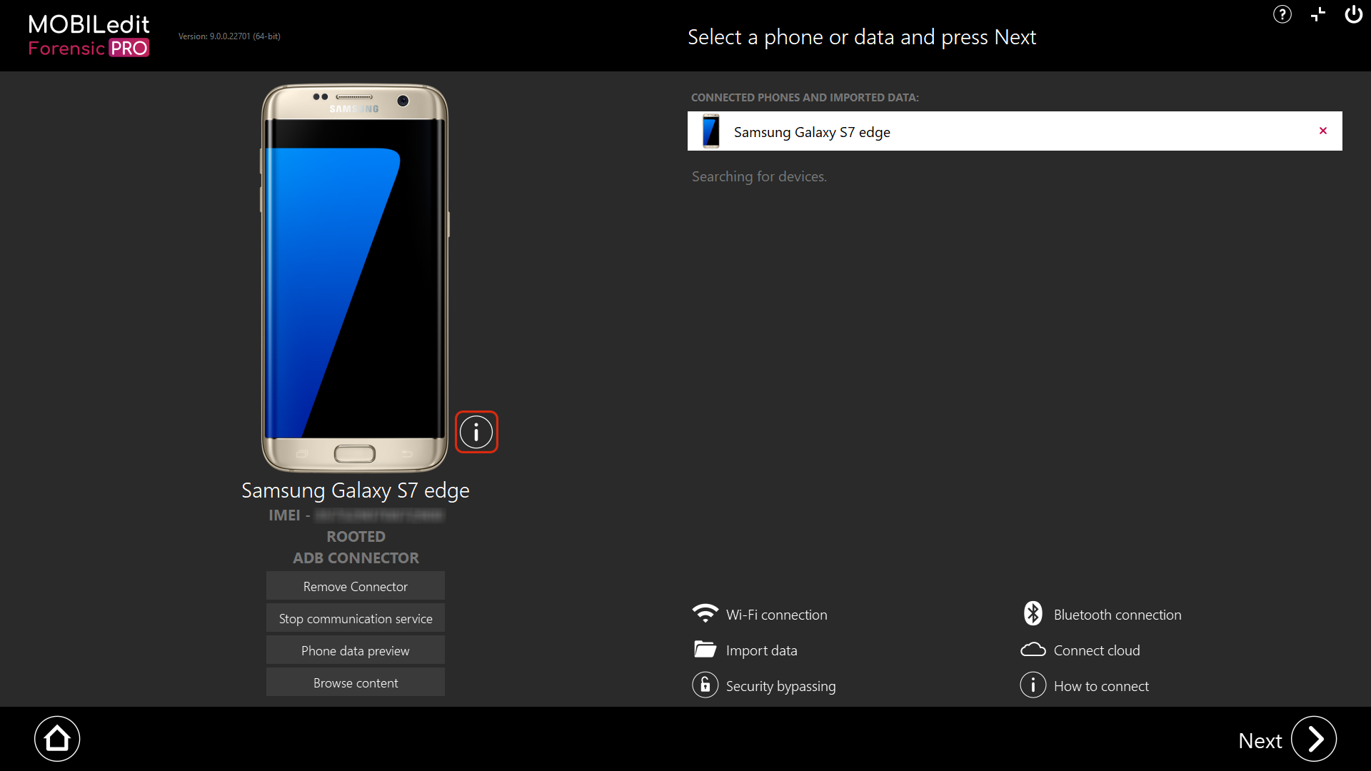 MOBILedit Forensic PRO_Rooting Status 1_i Selected_Ver.9.0.0.22701.png