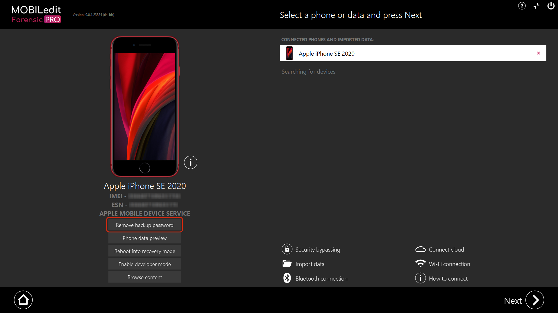 MOBILedit Forensic 9.0.1_iPhone SE 2020_iTunes Backup_Screenshots_01-20230130-112124.png